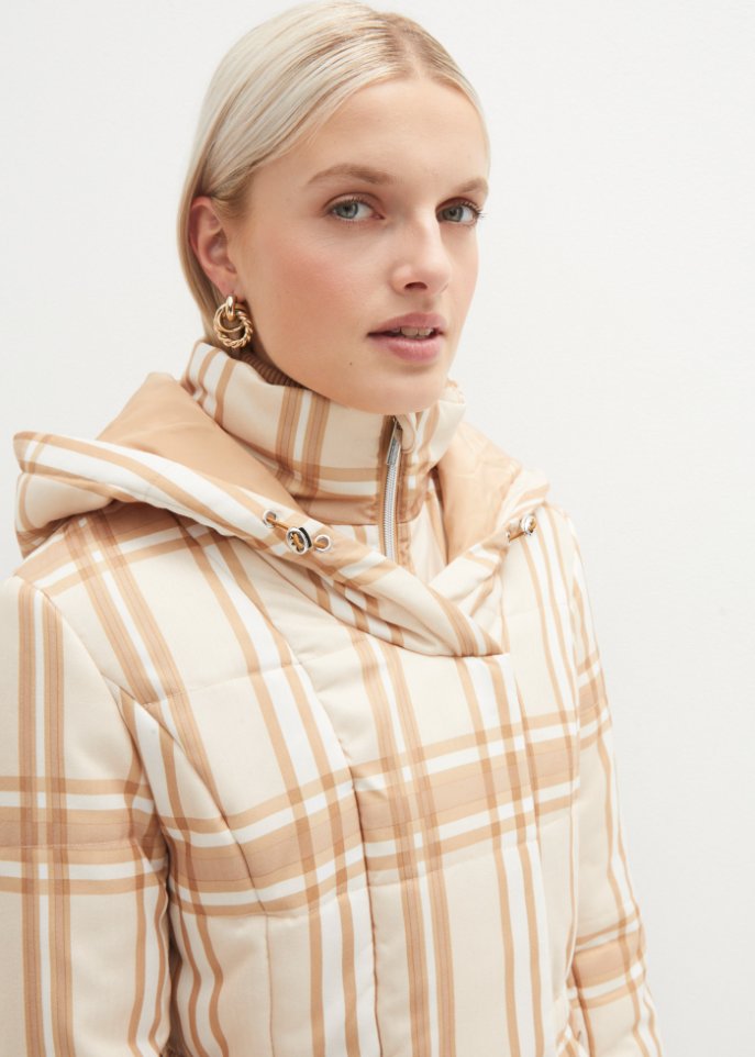 Steppjacke kariert