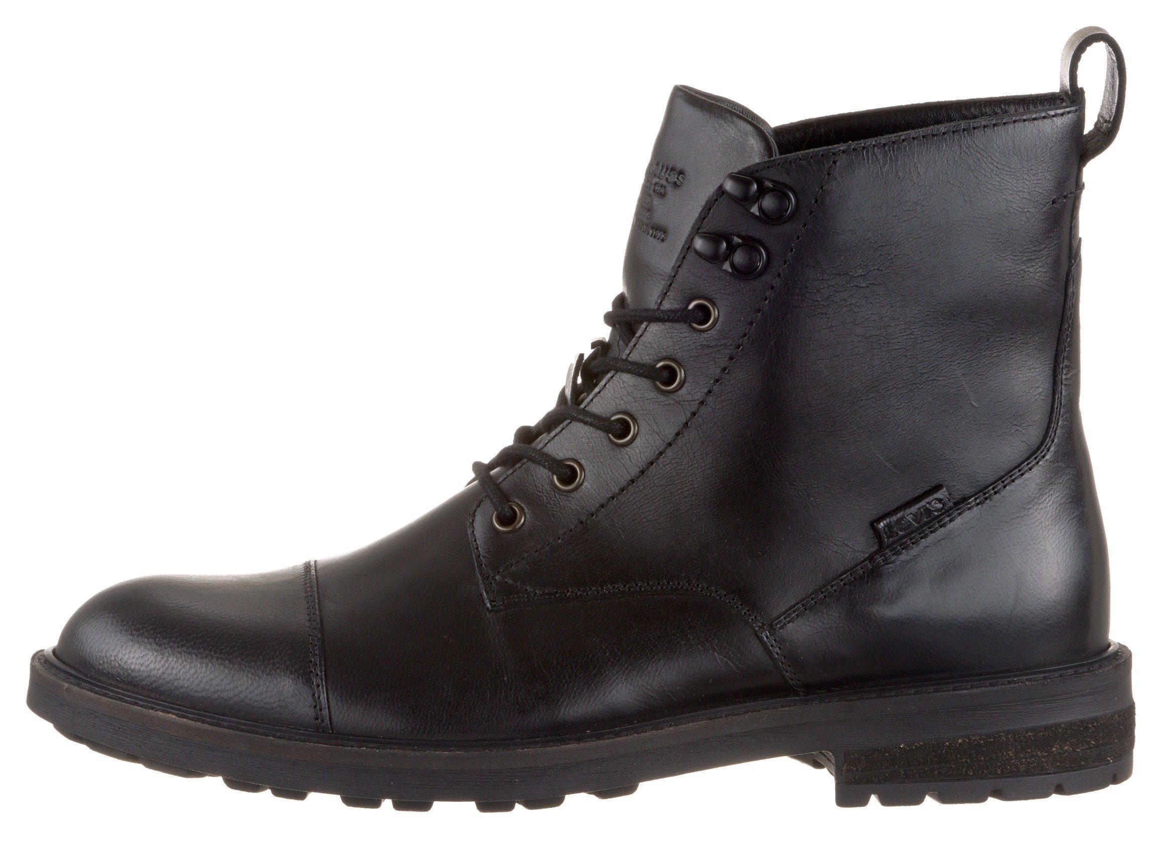 Levi's® EMERSON 2.0 Schnürstiefelette mit modischer Quernaht