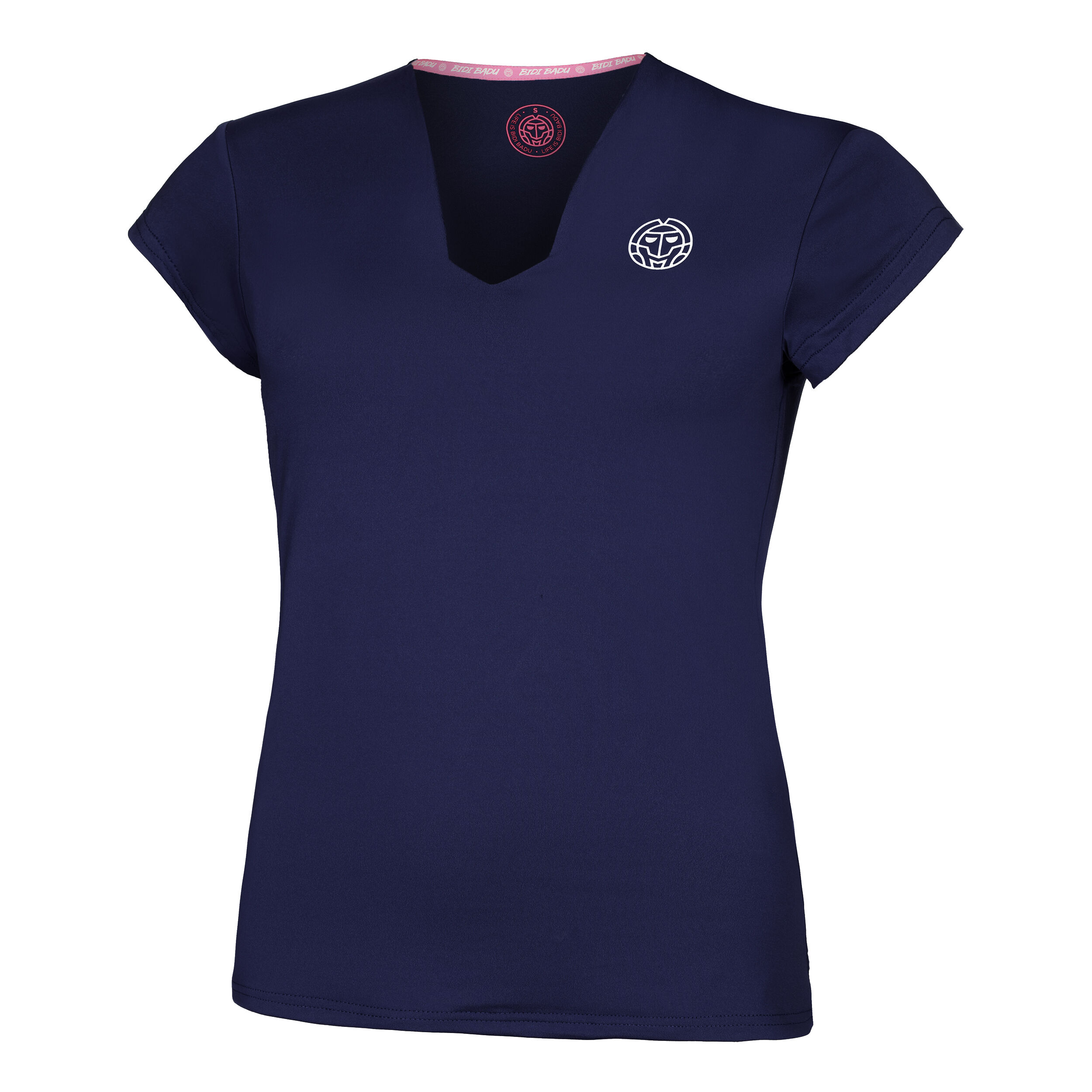 Crew V-Neck T-Shirt Damen - Dunkelblau