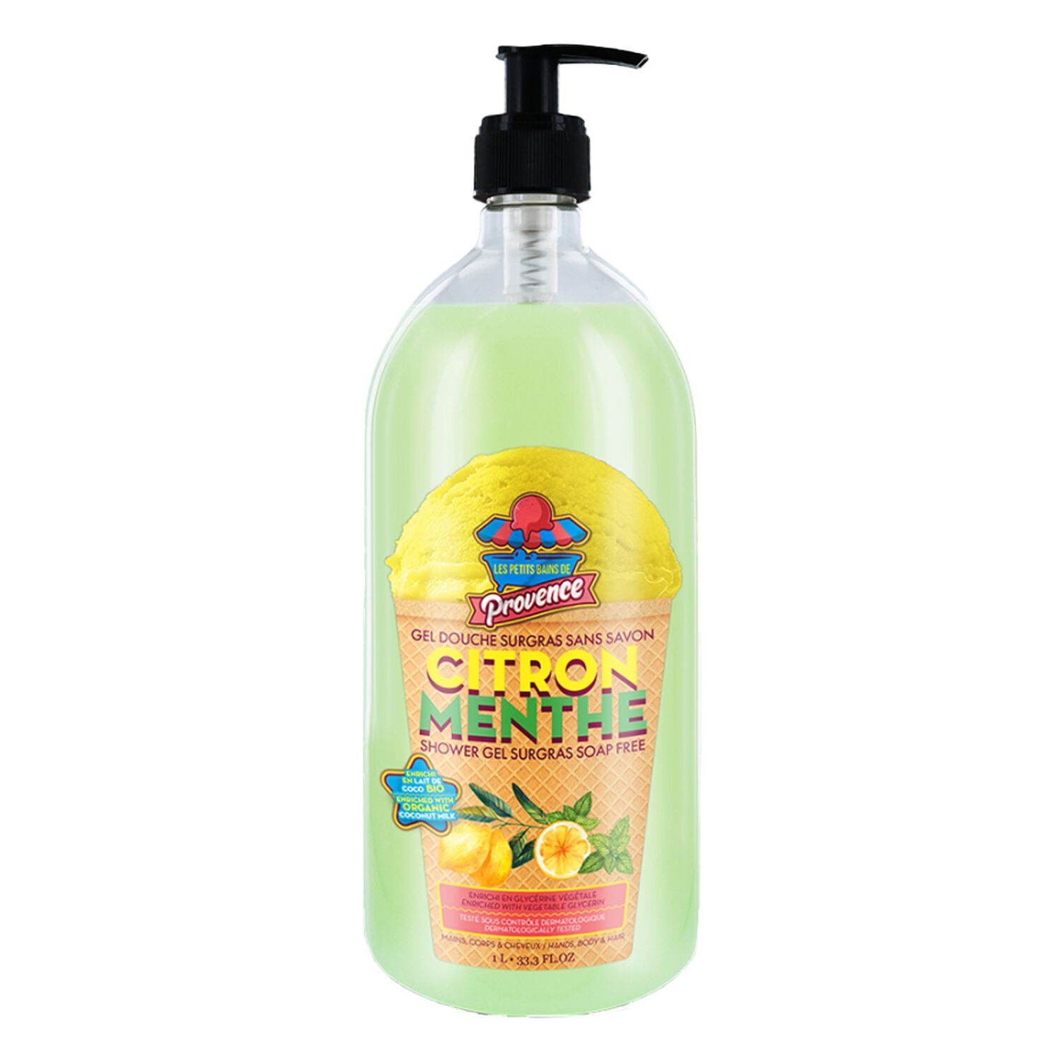 Les Petits Bains de Provence Citron Menthe Gel Douche