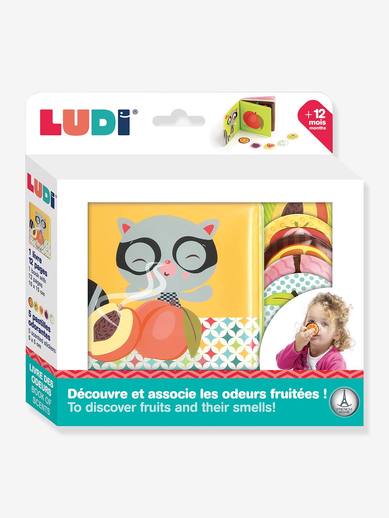 Ludi Baby Activity-Buch mit Duft LUDI - mehrfarbig