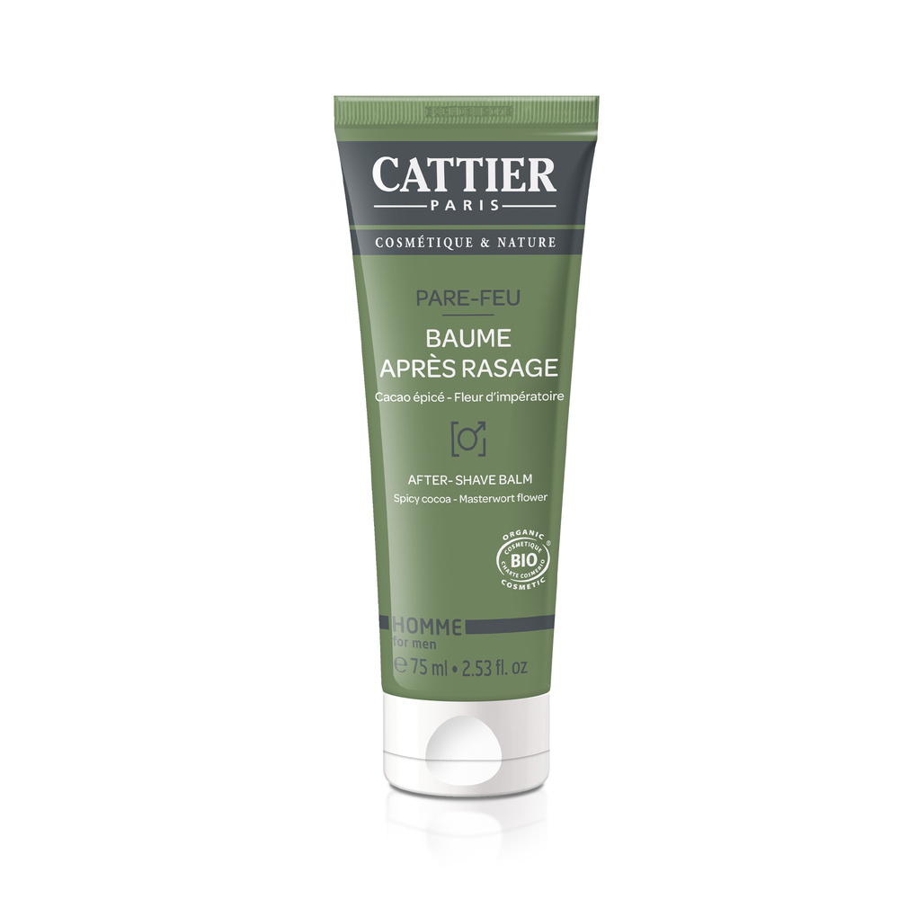 cattier Baume Après-rasage - Pare-Feu - 75ml Soins Homme