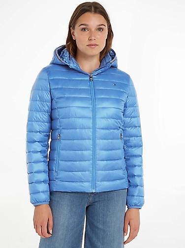 TOMMY HILFIGER Damen Übergangsjacke LW PADDED GLOBAL STRIPE