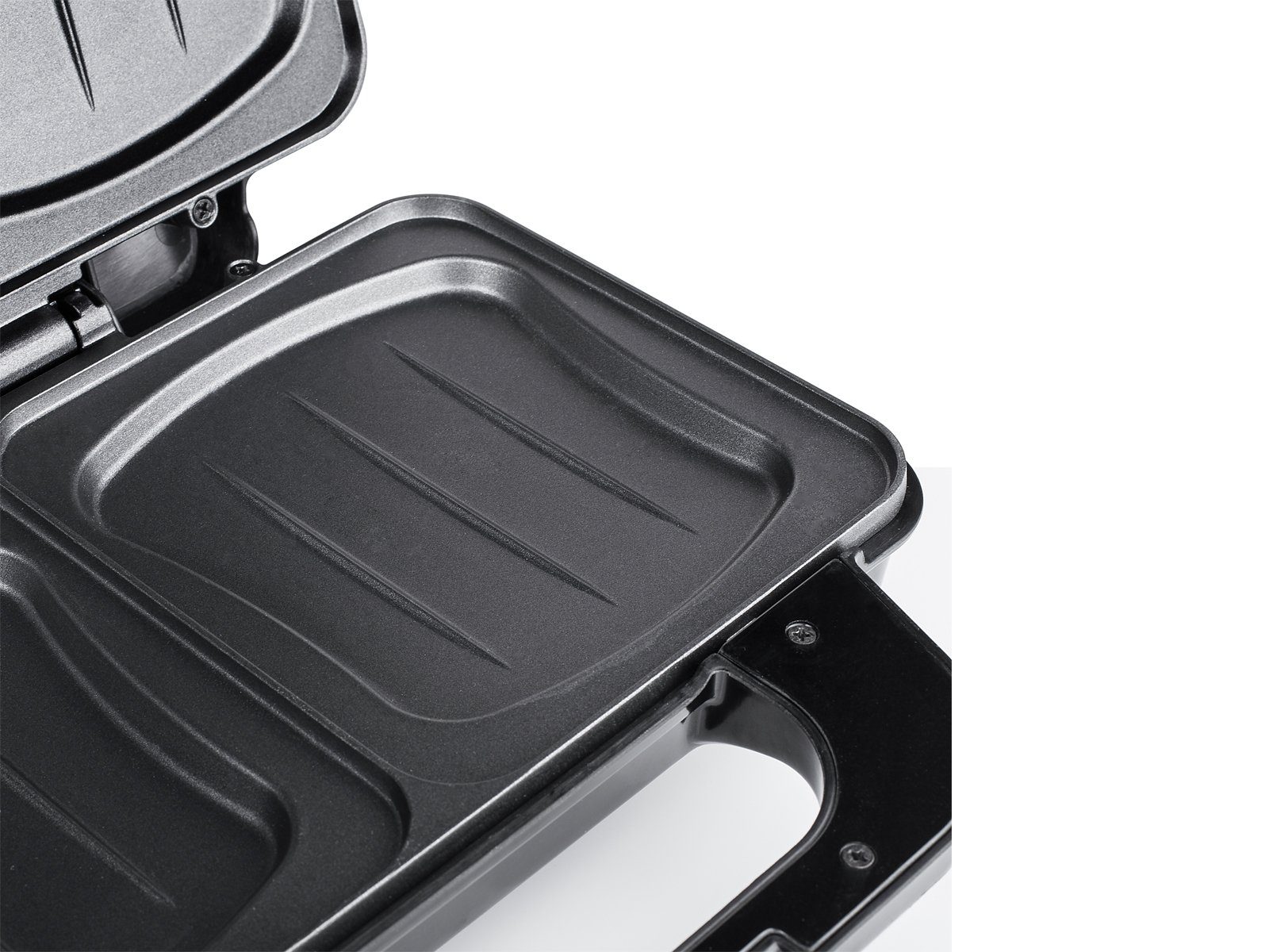 Tristar Sandwichmaker, 900 W, Toaster XXL Snack Panini-Maker & Gabel extra tief für dicke Toasties