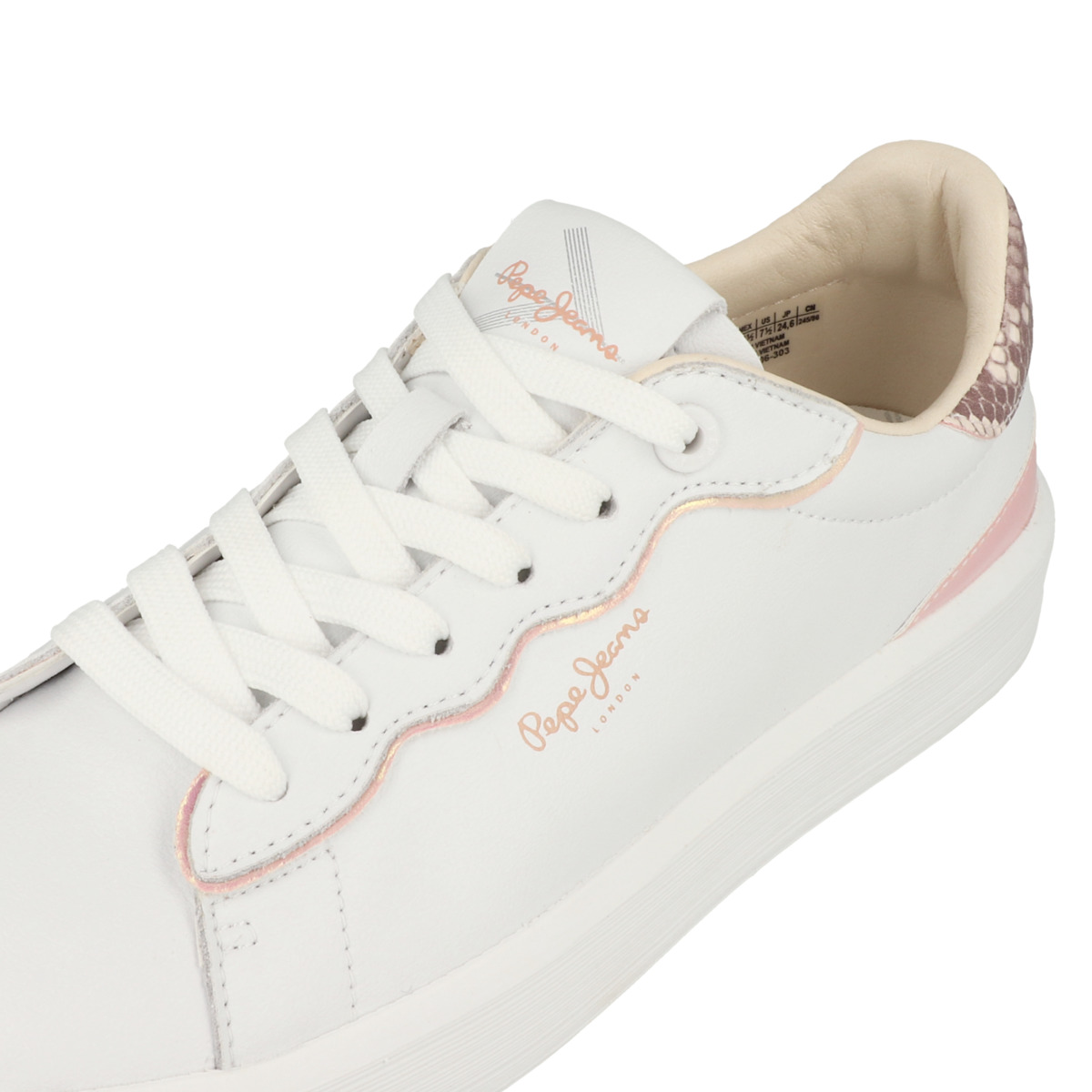 Pepe Jeans Dobbie Seal Sneaker Low weiss