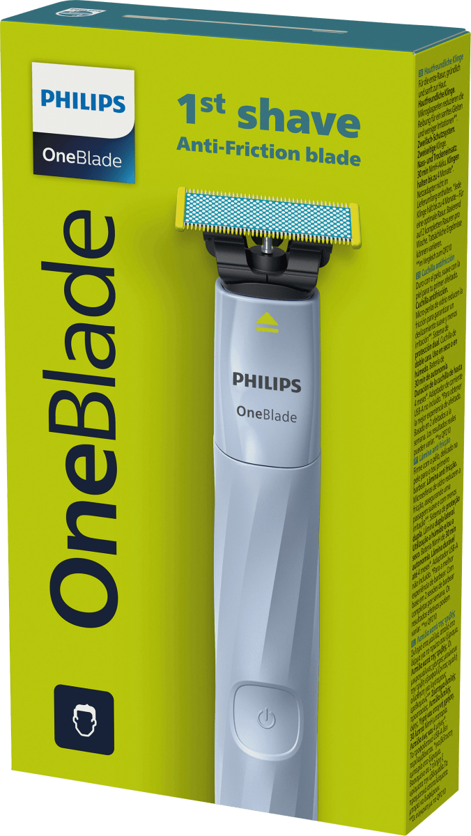 Elektrischer Rasierer, OneBlade Face First Shave QP1324/20, 1 St