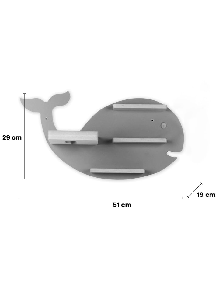 BOARTI Regal Tier Wal Kinder Toniebox Tonies Figuren in Grau günstig kaufen onesize