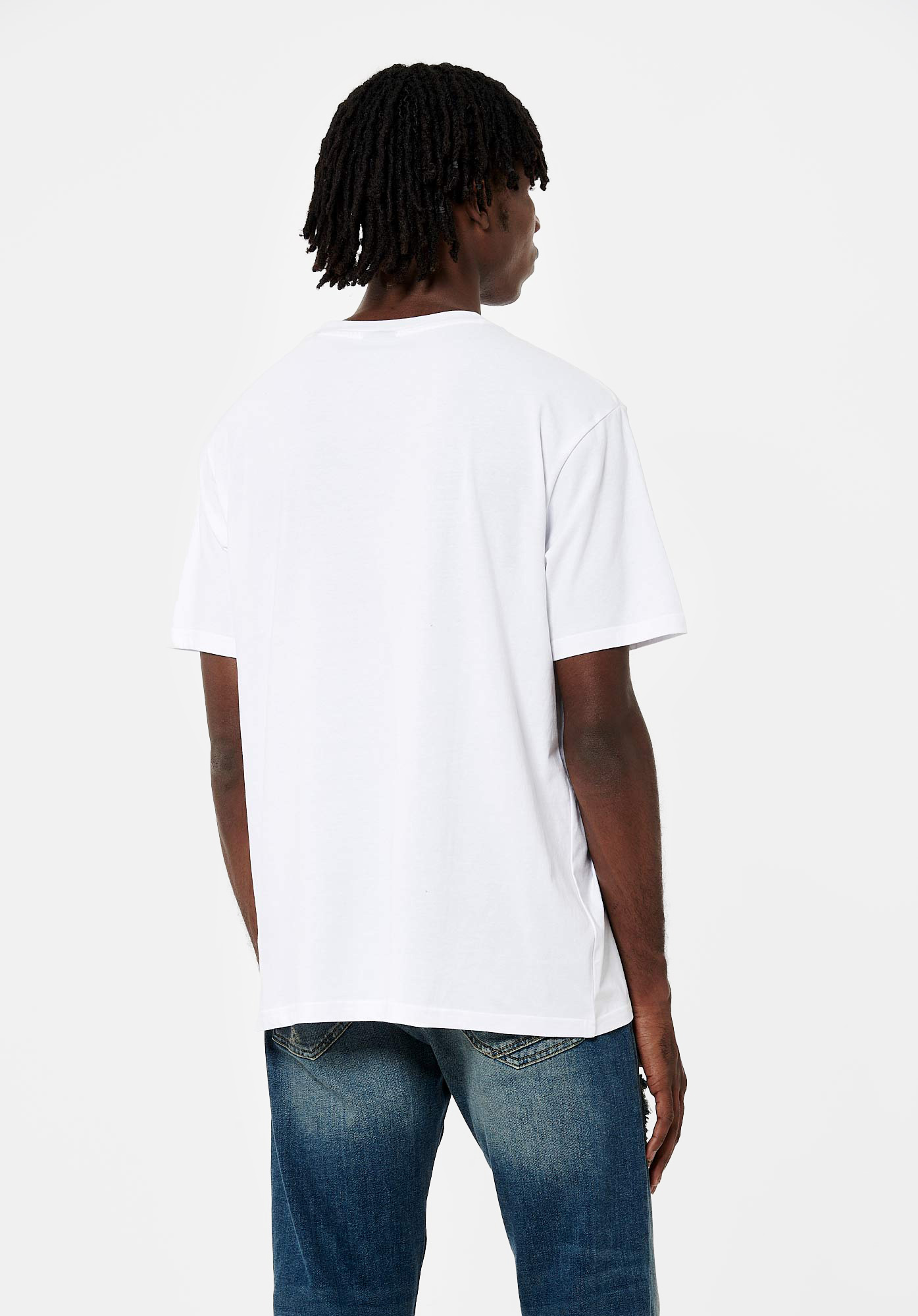 SAUL   T-shirt blanc Homme en 100% coton