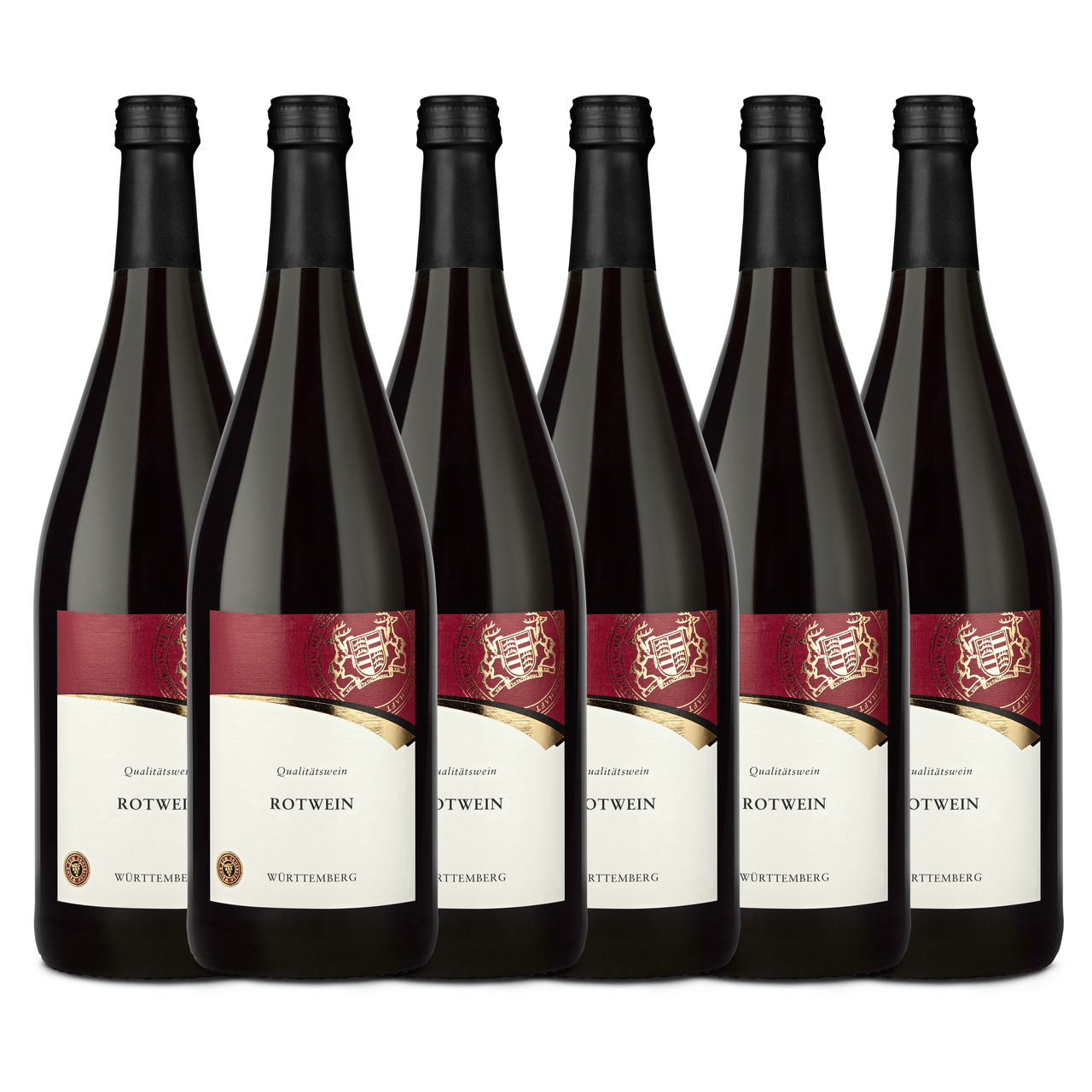Württembergische WZG Württemberger Rotwein Qualitätswein 1,0L 6er Karton