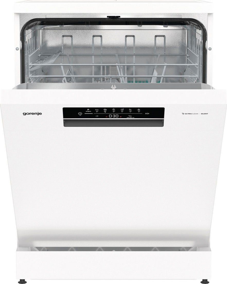 GORENJE Standgeschirrspüler, GS 642E90W, 11 l, 13 Maßgedecke, Total AquaStop