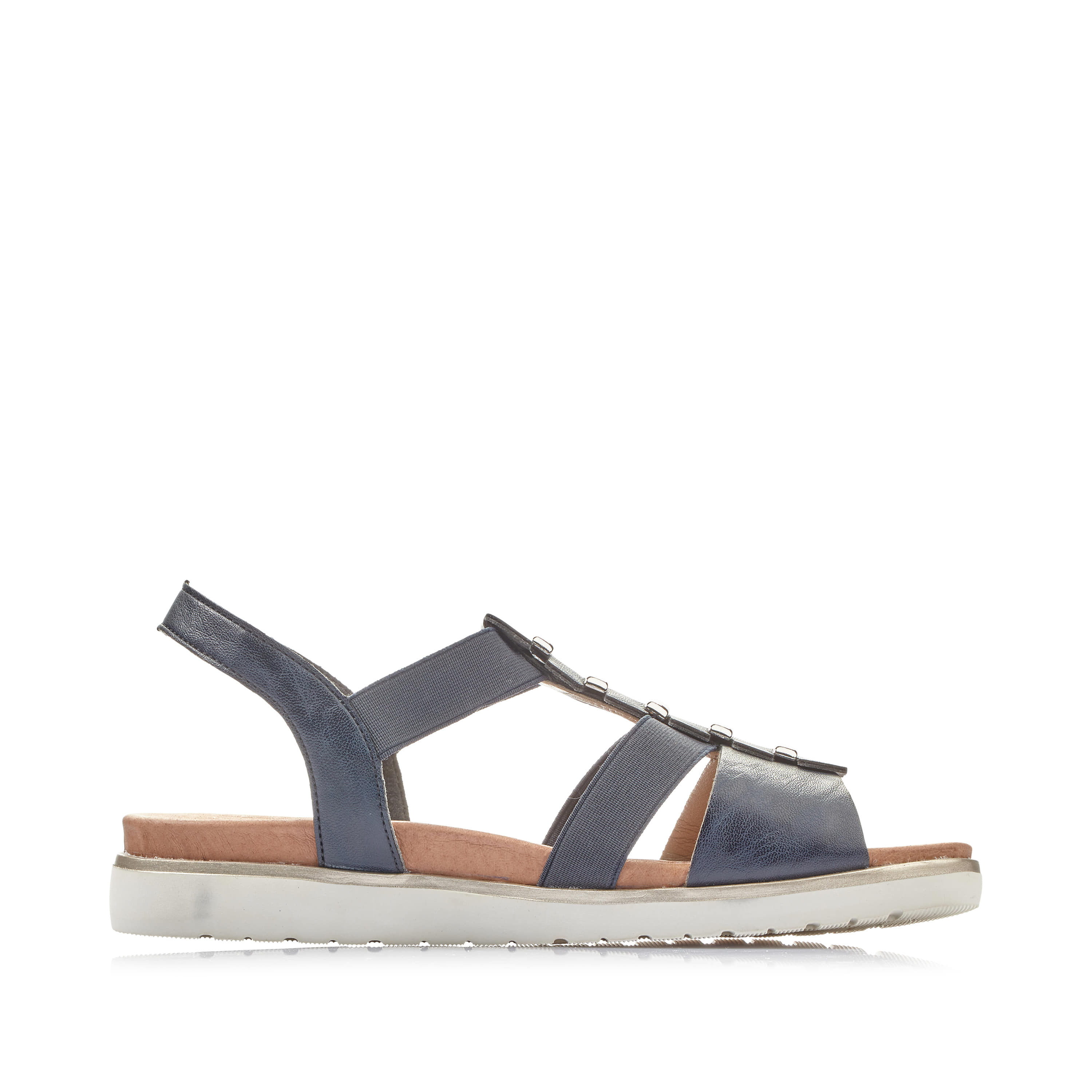 Rieker Damen Riemchensandalen marineblau