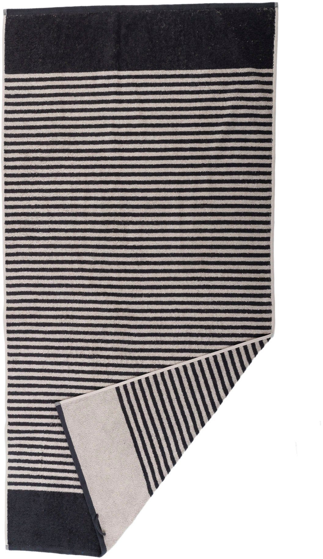 Wewo fashion Duschtuch Streifenpower 9567, Frottee (1-St), gestreift