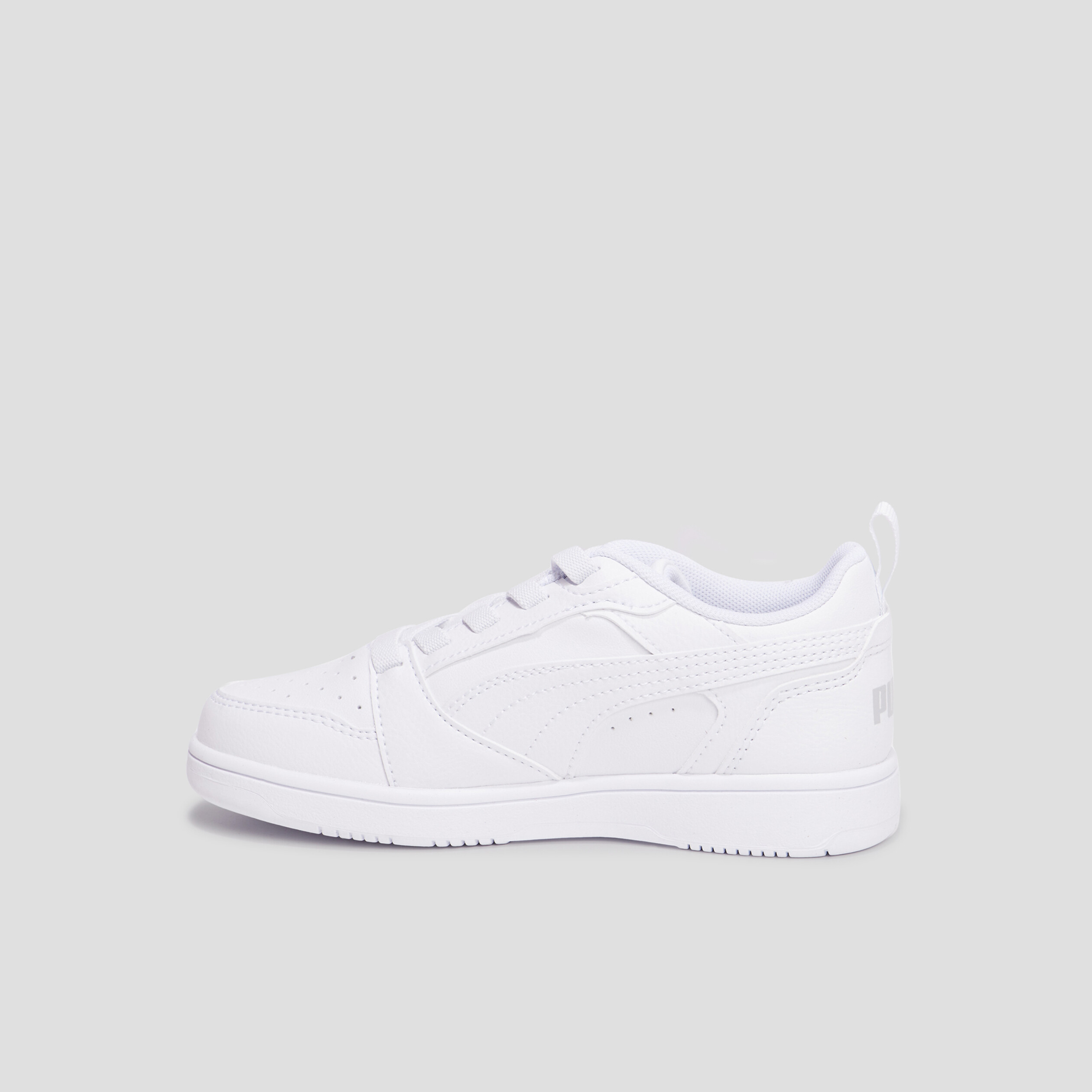 Tennis basses à lacets Puma Rebound Joy blanc fille | La Halle