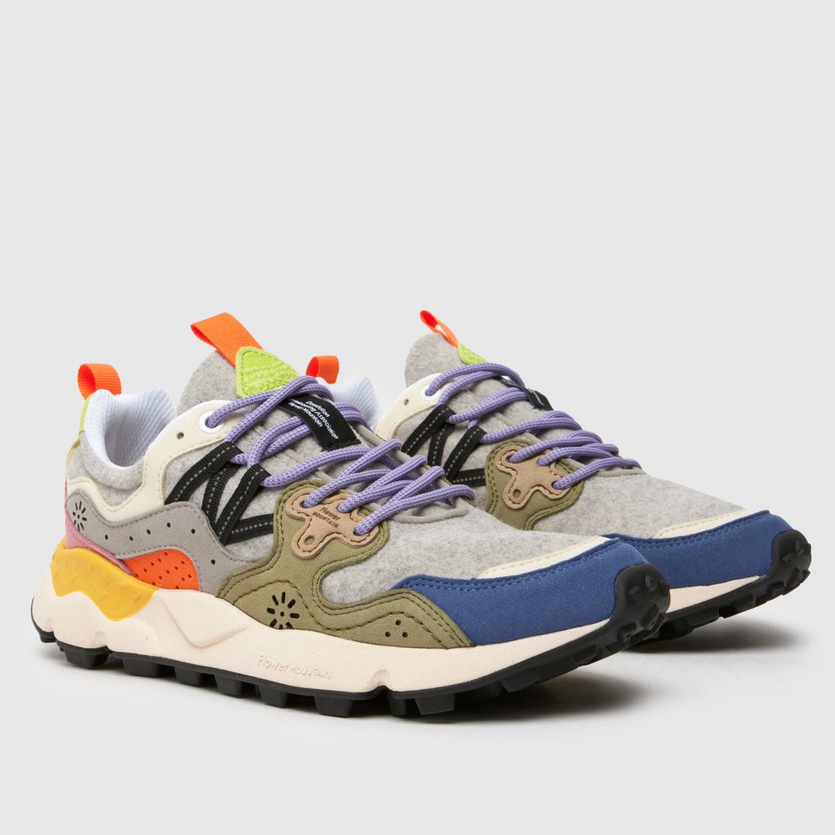 FLOWER MOUNTAIN – Yamano 3 – Multifärgade sneakers