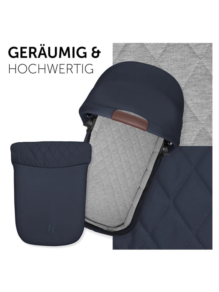 Hauck Faltbare Babywanne (Carrycot) für Walk N Care in schwarz,blau günstig kaufen onesize