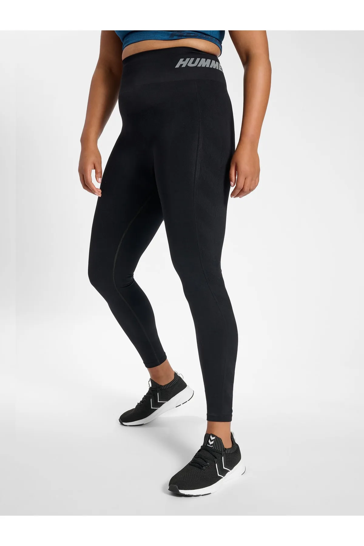 hummel  Sport-Leggings - Schwarz - Mittlerer Bund