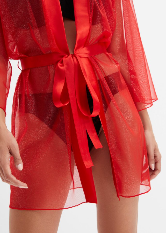 Kimono mit Glitzer