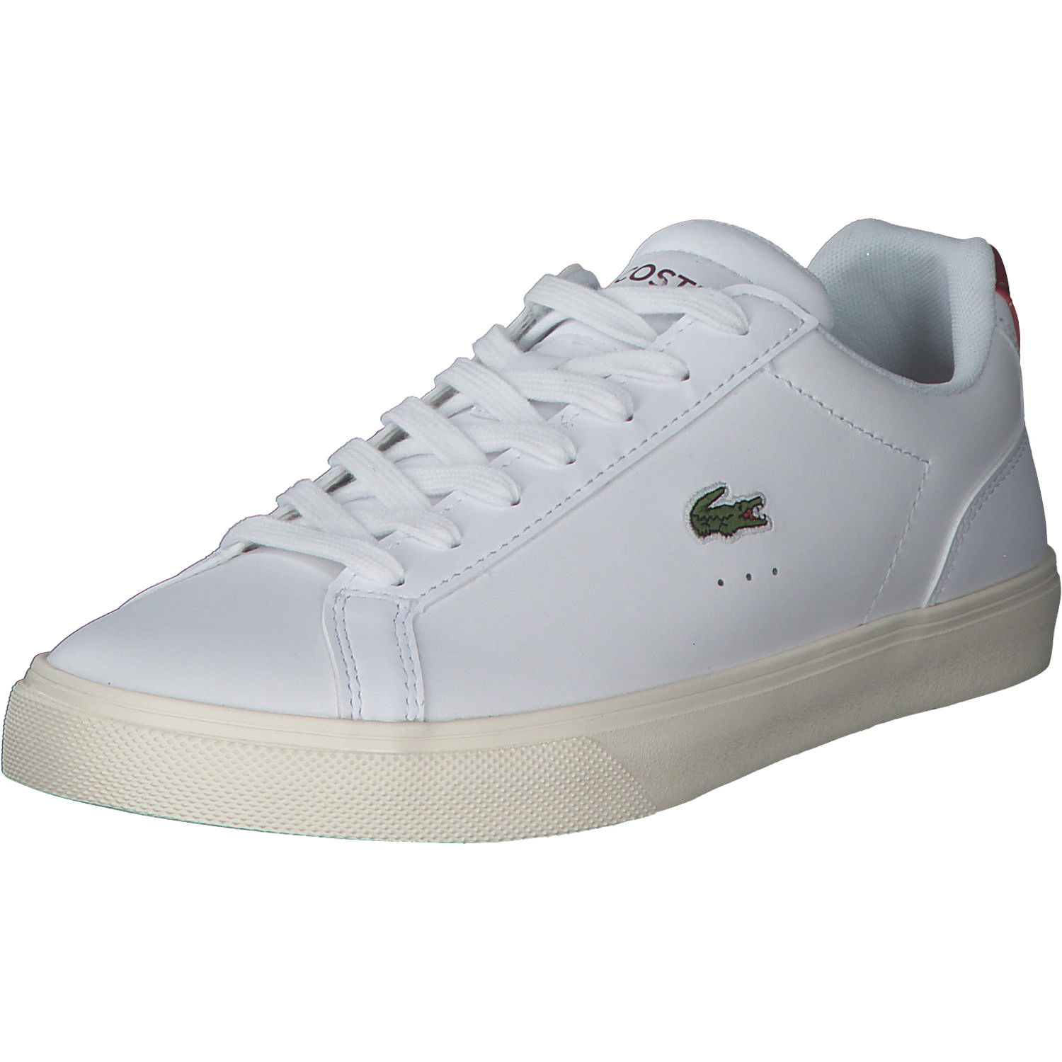 Lacoste Lerond Pro 44CFA0014, Schnürschuhe, Herren, WHT / RED