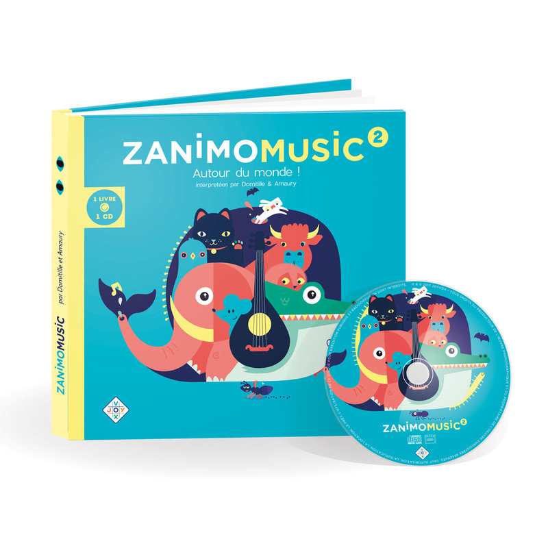 Livre-CD Les zanimomusic 2 - Joyvox