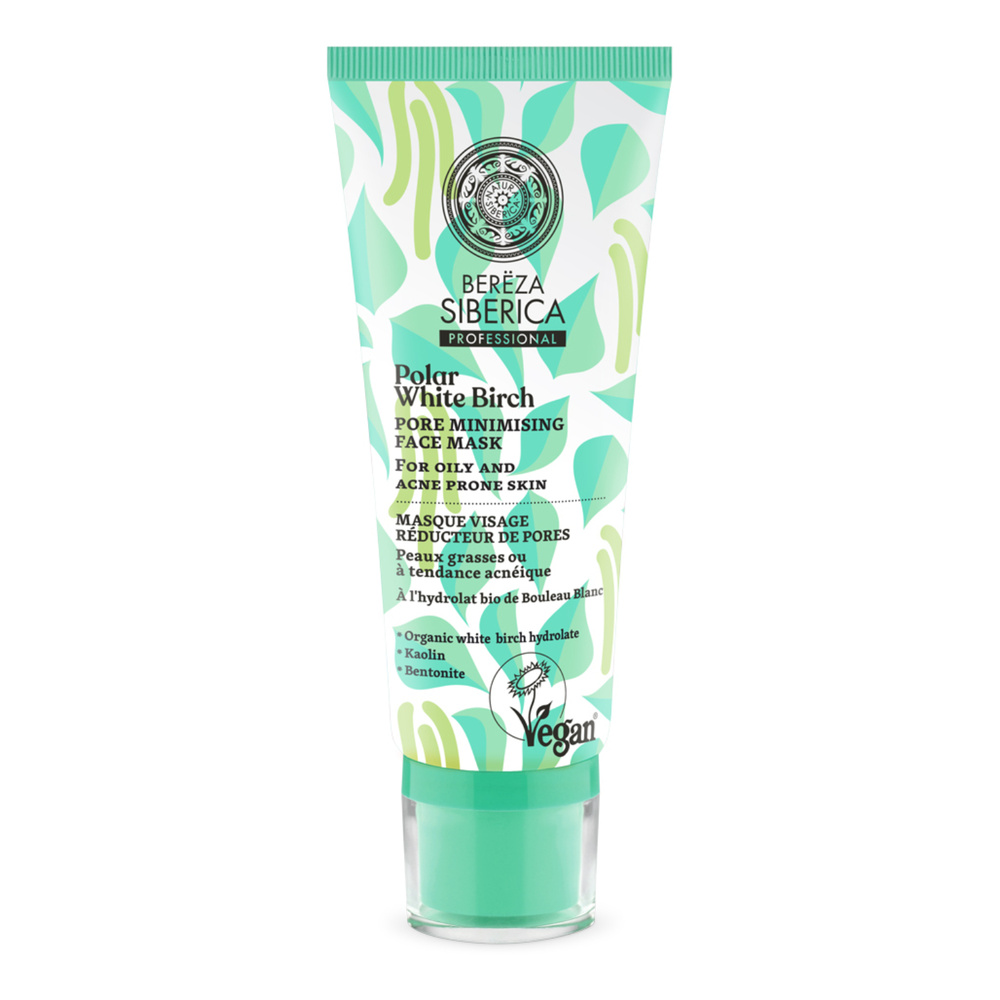Natura Sibérica Masque Réducteur de Pores Soin Visage