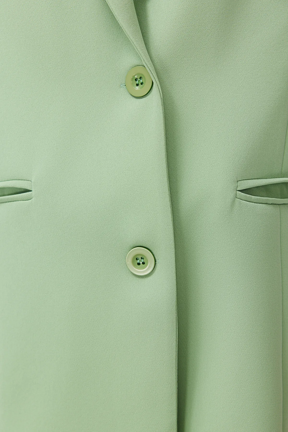 Trendyol Modest  Mint Regular Finike Leinwandbindung TCTSS23YL00022