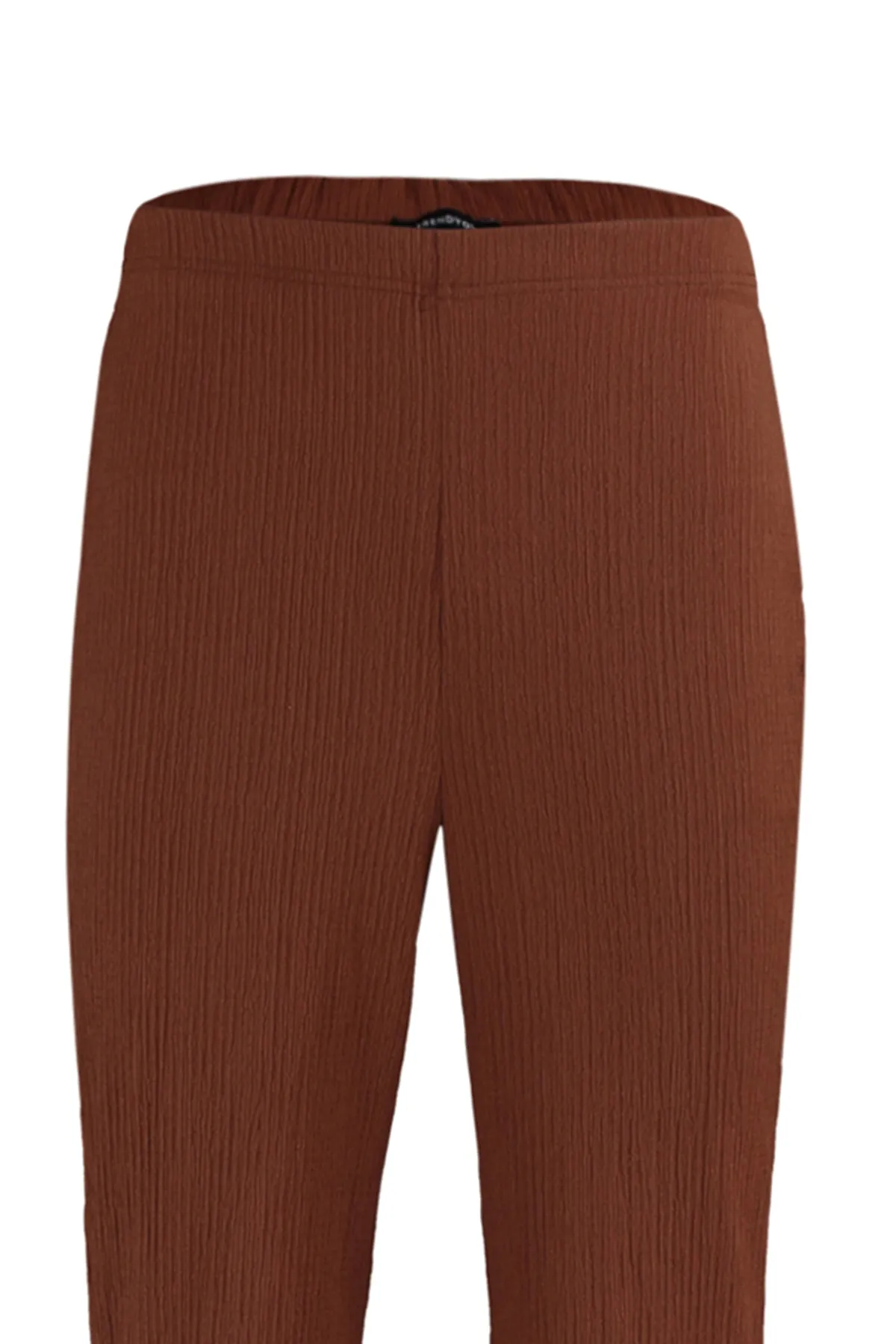 Trendyol Curve  Braune Strickhose TBBSS22PL0416