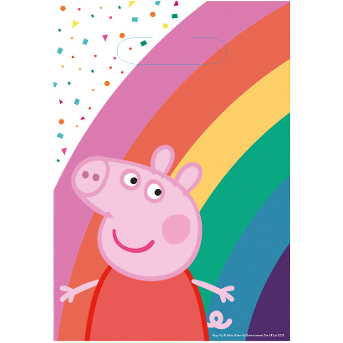 Partytüten Peppa Pig Papier,  8 Stück