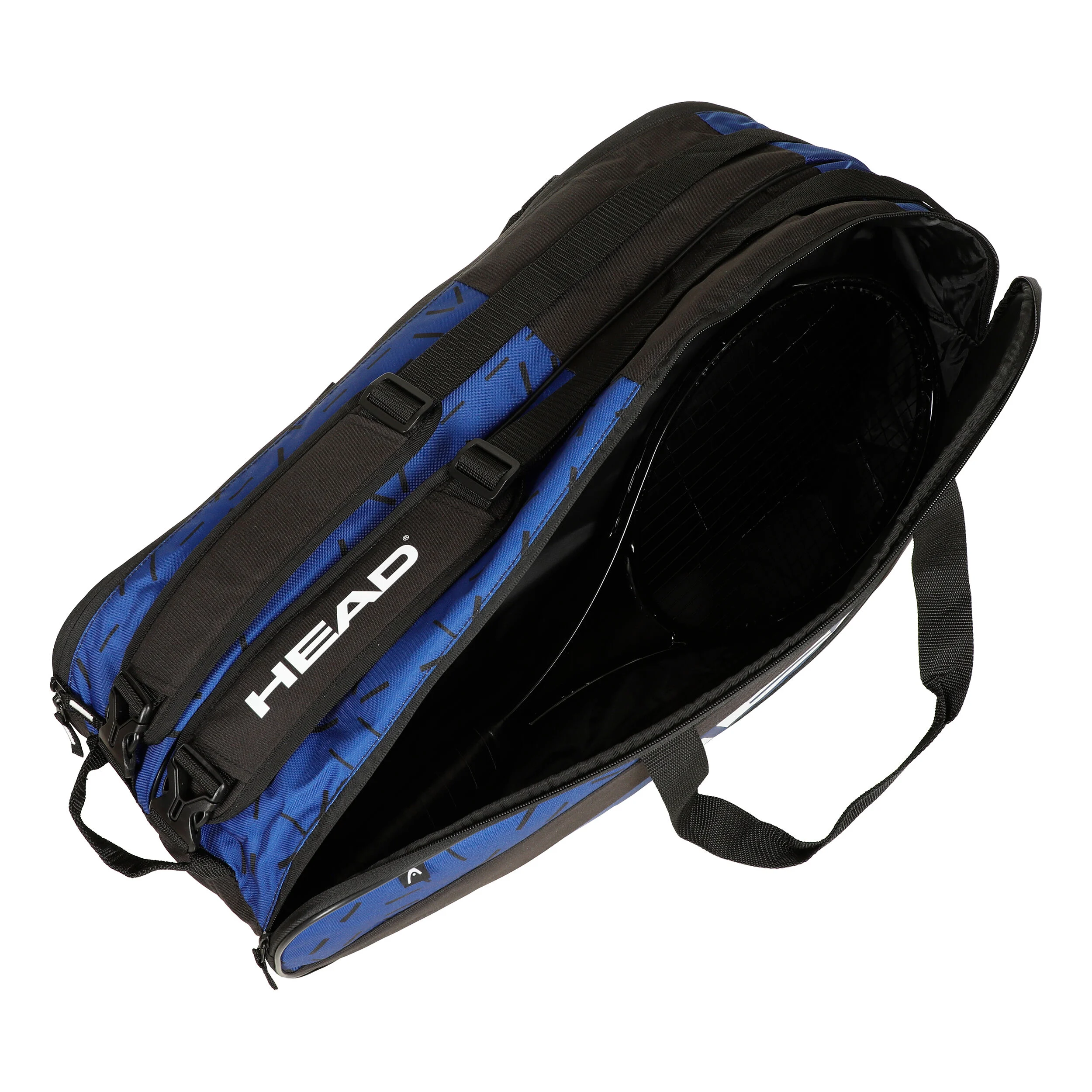 Team Racquet Bag L Schlägertasche - Schwarz, Blau