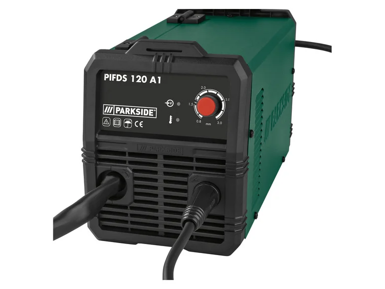 Soldador de fio fluxado PARKSIDE® Falownik PIFDS 120 A1