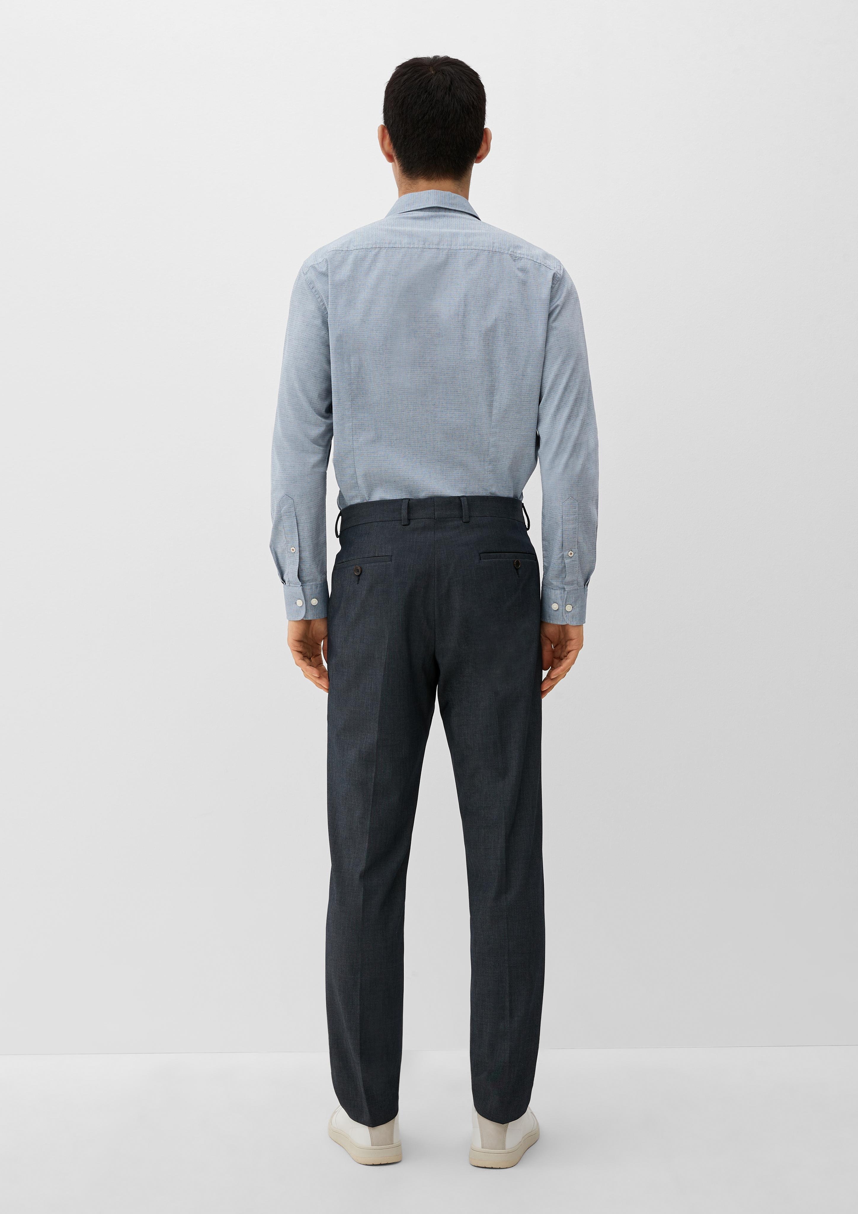 Slim: Hemd aus Baumwollstretch  2123464-58K2