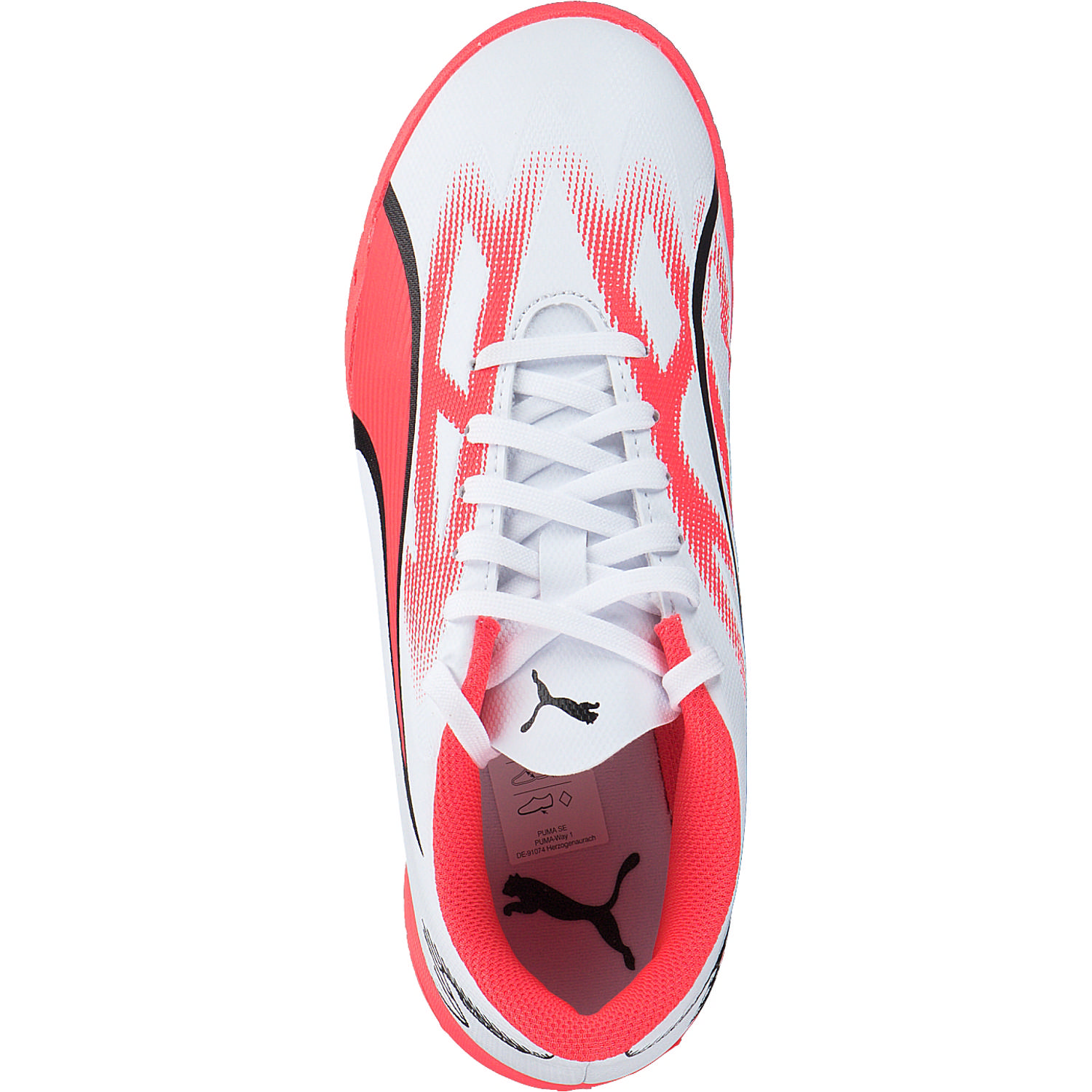 Puma Ultra Play IT Jr. 107535, Sportschuhe, Herren, puma white-puma black-fire orc