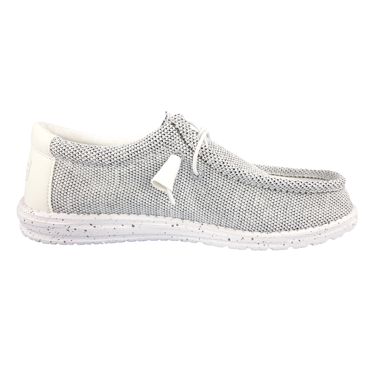 Hey Dude Wally Sox 40019-1KA Grau Stone White