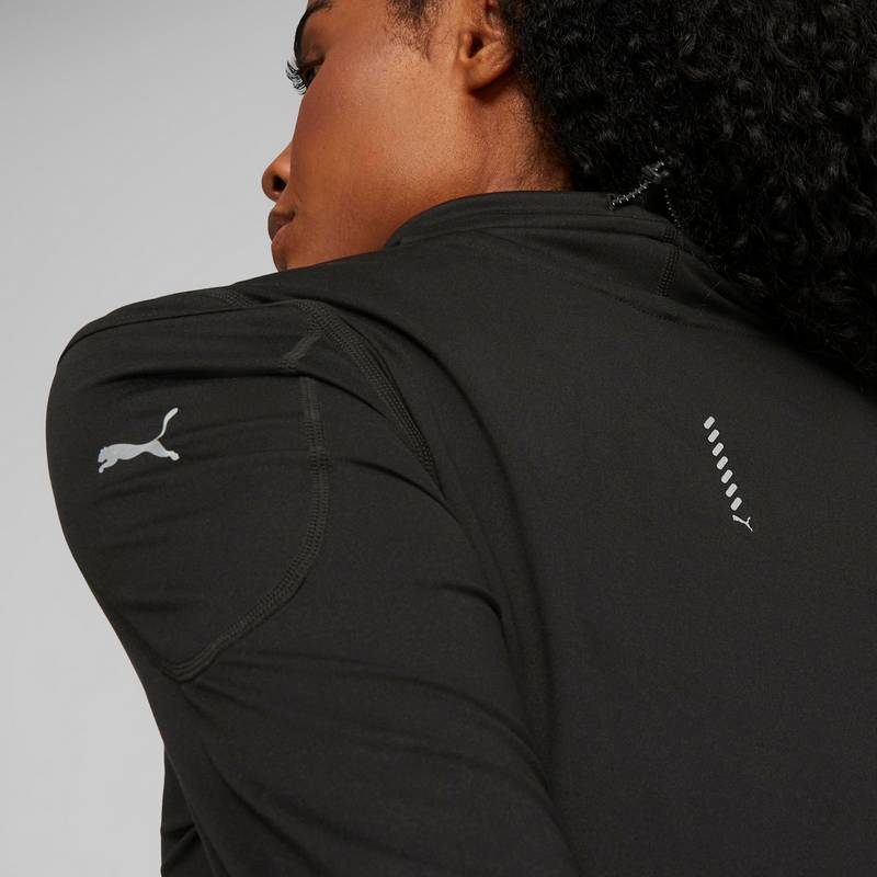 PUMA RUN BRUSHED CLOUDSPUN Funktionsshirt Damen