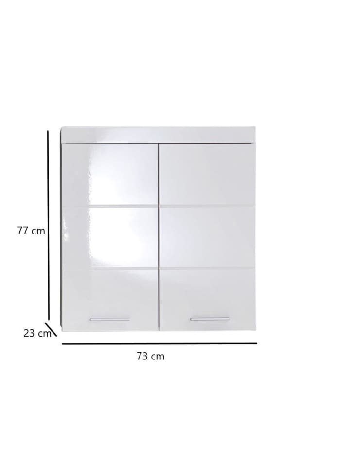 ebuy24 Badschrank AmandaMandoBea Weiß 73 x 23 cm günstig kaufen onesize