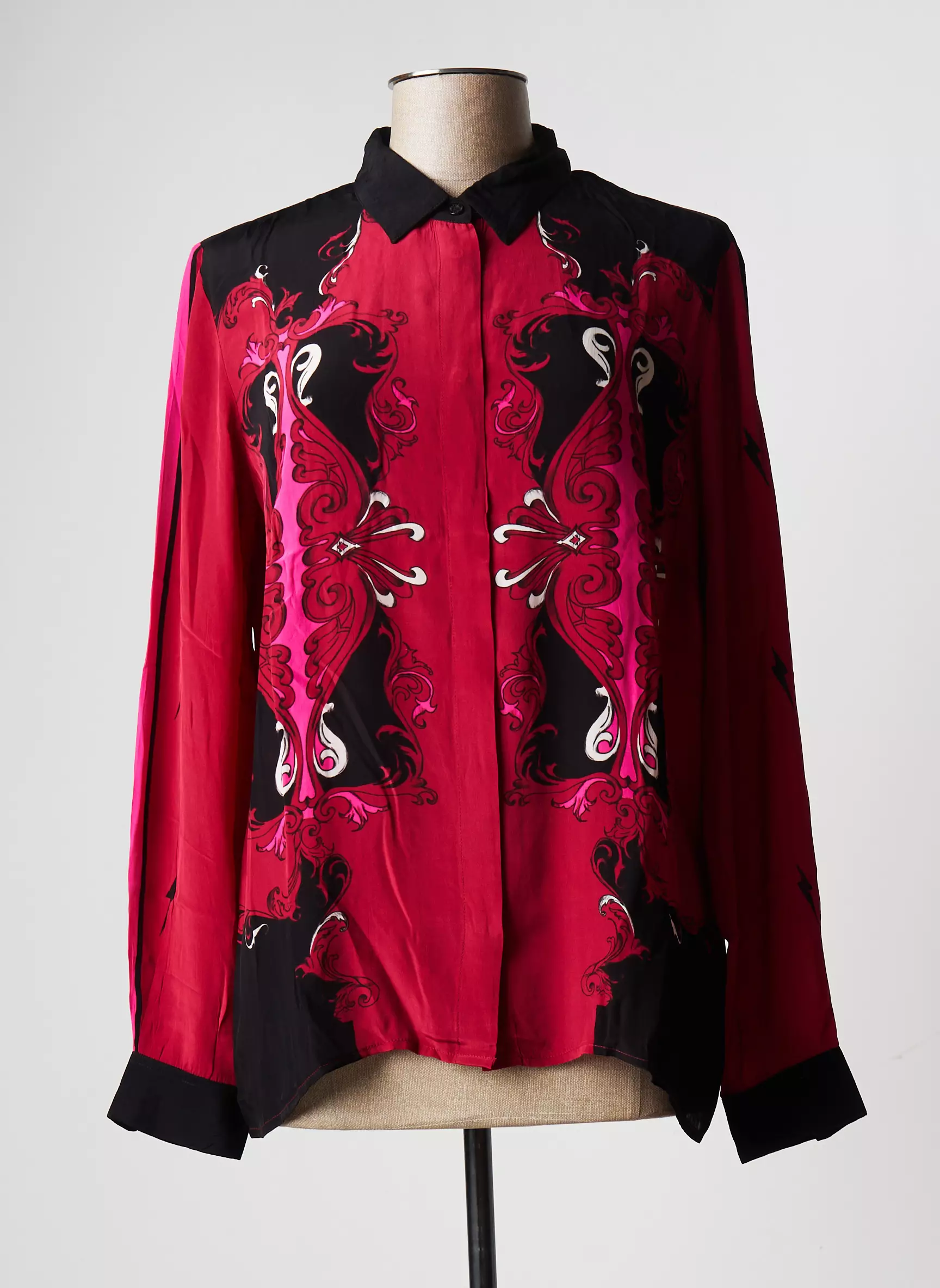 Ikks Chemisiers Femme couleur rouge
