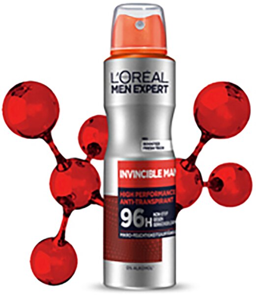L'Oréal Paris Men Expert Invincible Man 96h Deodorant Spray