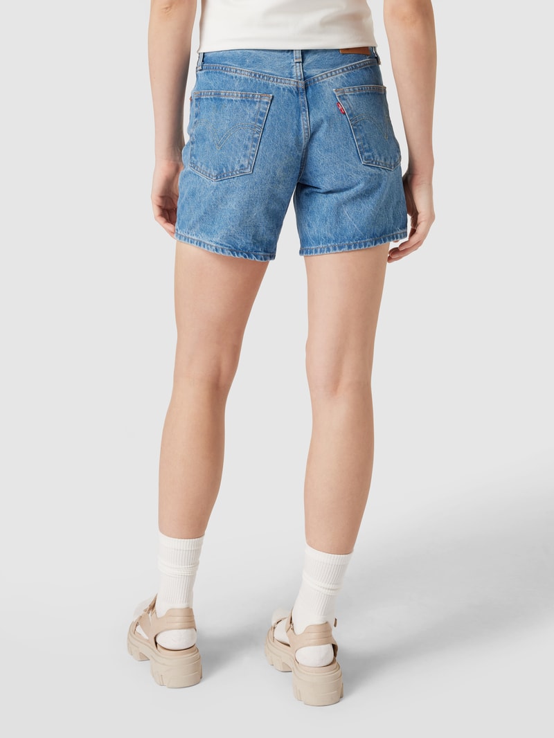 Jeansshorts aus Baumwolle in jeans
