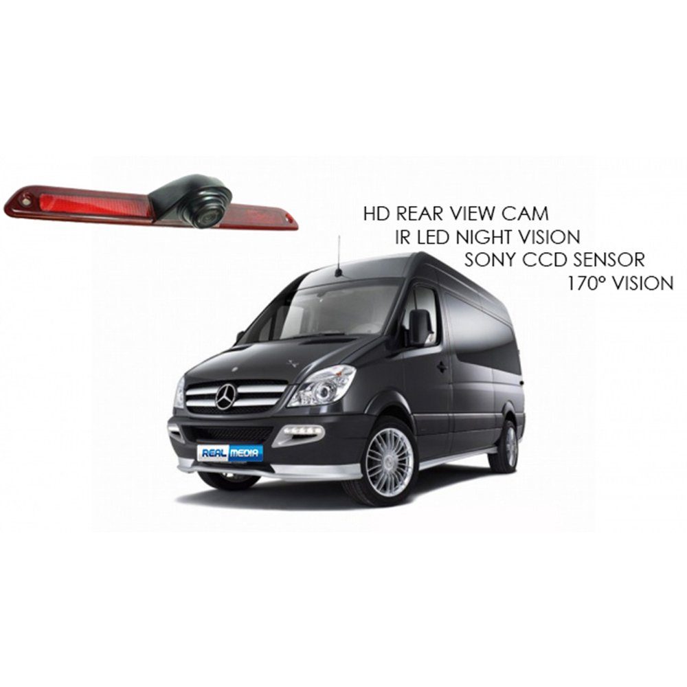 TAFFIO Für Mercedes Sprinter Vokswagen Crafter Bremsleuchte RückfahrkameraLED Rückfahrkamera