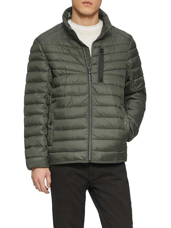 s.Oliver Steppjacke in Khaki günstig kaufen