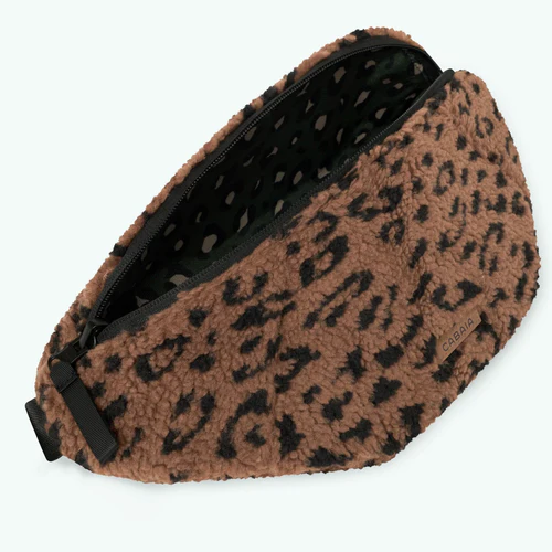 Large Gaya brown fanny pack
