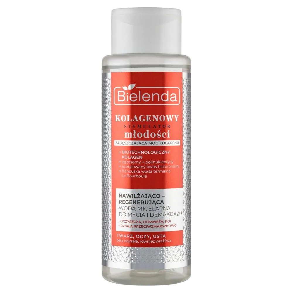 Bielenda Collagen Youth Stimulator ενυδατικό και αναζωογονητικό μικκυλιακό νερό