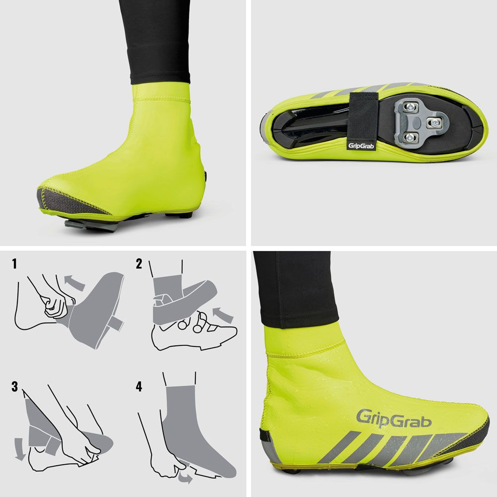 GripGrab RaceThermo Hi-Vis - Rennrad Überschuhe kaufen | Bike-Discount