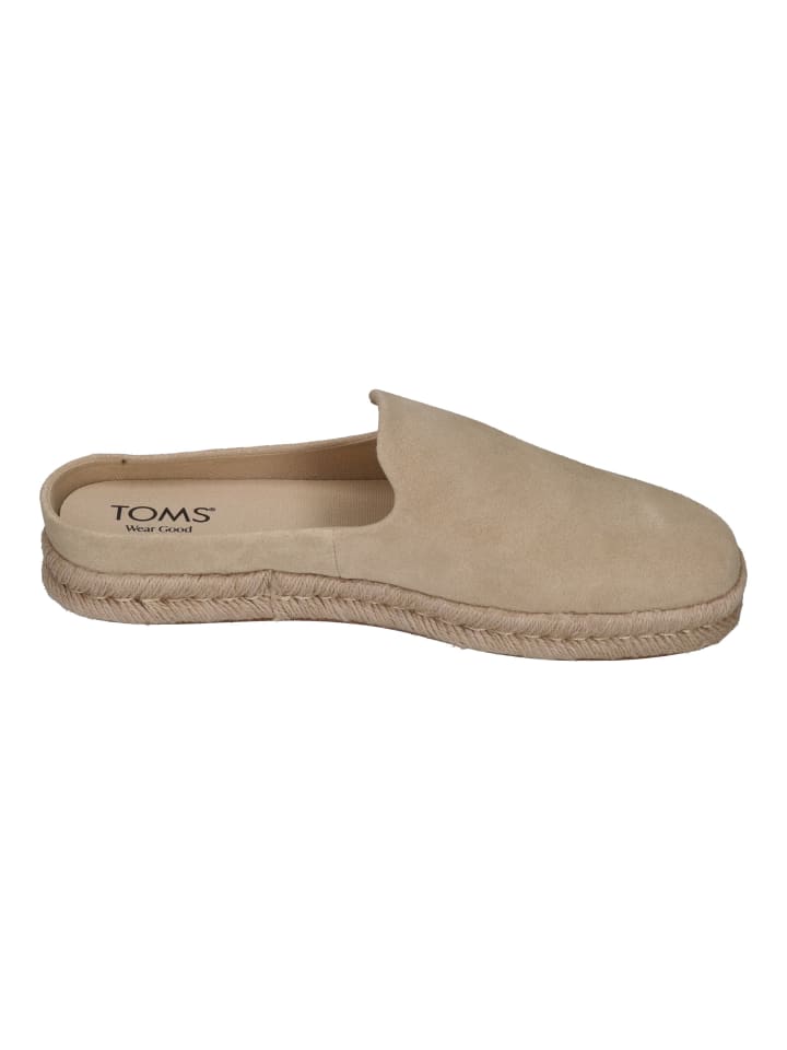 TOMS Espadrilles SANTIAGO MULE in natur günstig kaufen