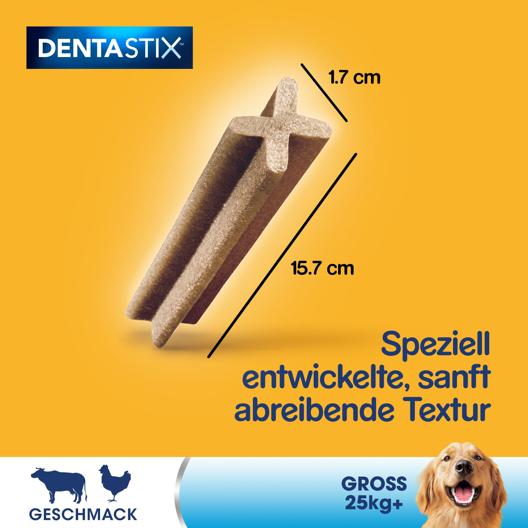 Pedigree Snacks Pedigree Zahnpflege Dentastix Daily Oral Care Multipack Maxi, 26-44kg, 42x