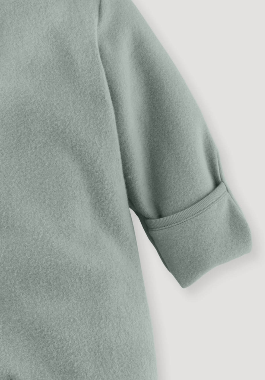 Softfleece-Overall aus reiner Bio-Baumwolle