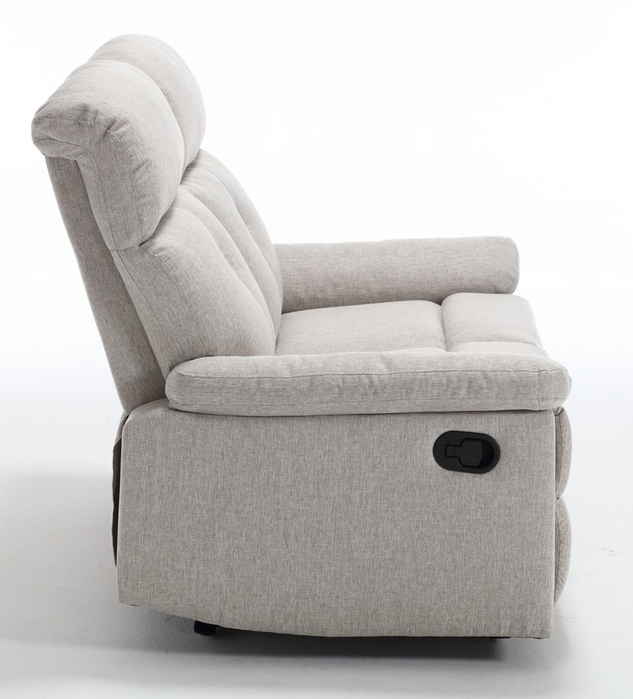 Happy Home Happyhome Polstergarnitur 3tlg. mit 5 Relaxfunktionen HSP95-BEI beige