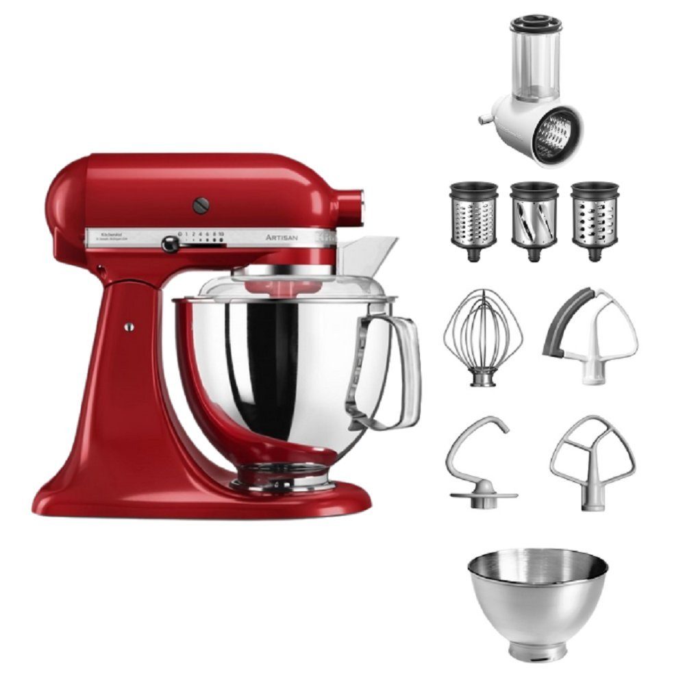KitchenAid Küchenmaschine KitchenAid 4,8 L 5KSM175 Artisan Küchenmaschine Beginnerset