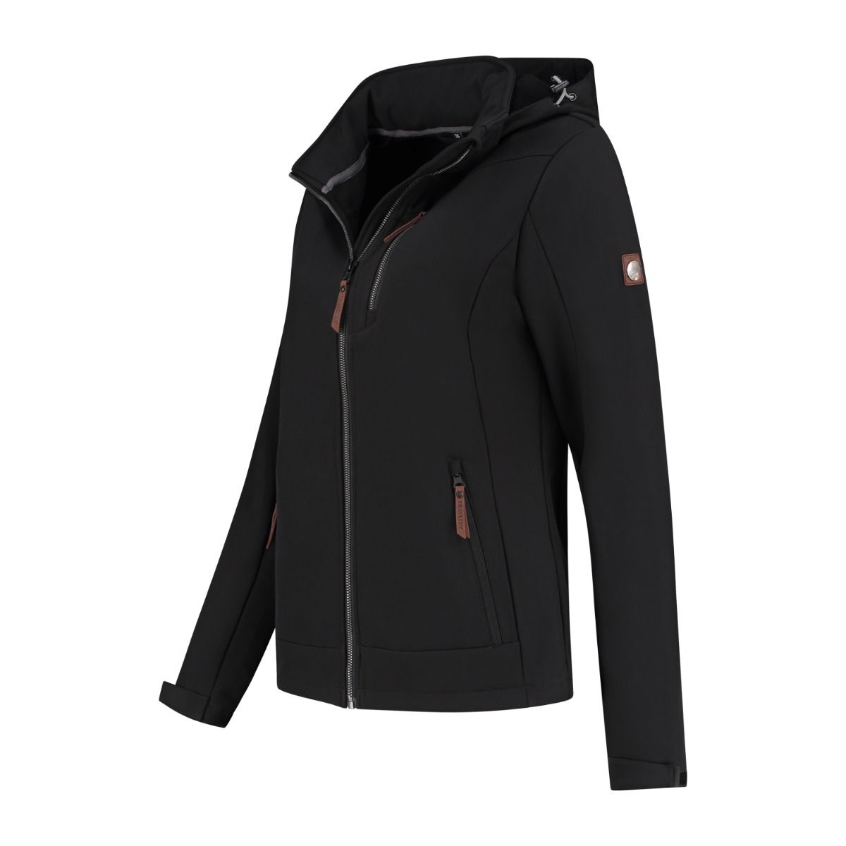 Travelin' Lykke Black Damen Jacke