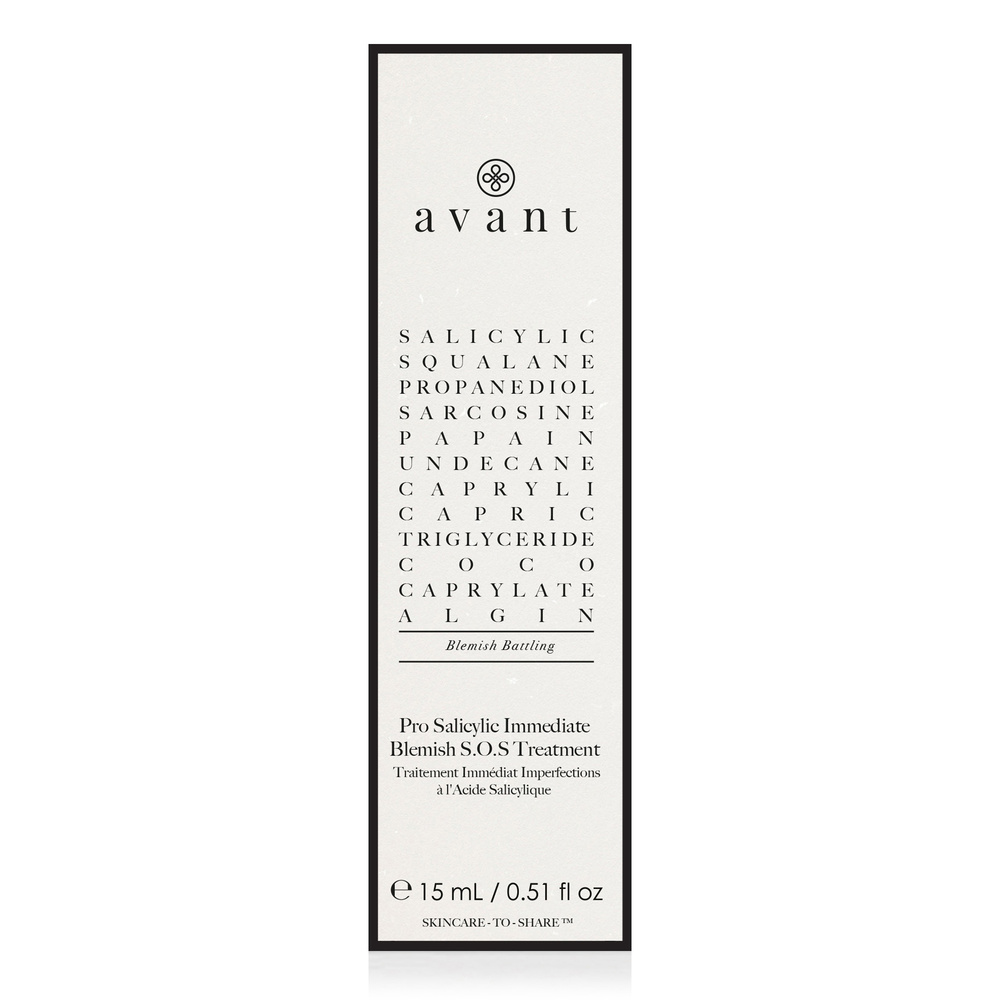 Avant Skincare Exfoliant Clarifiant Imperfections à l'Acide Salicylique et Aux Minéraux Bleus Masques & Gommages