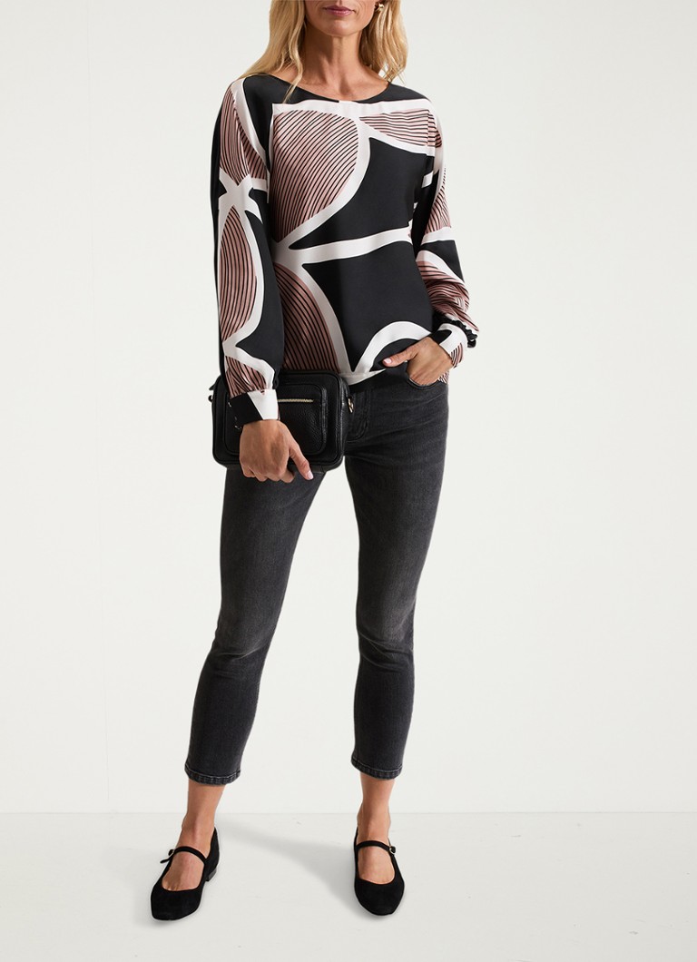 Phase Eight Alora top with graphic design